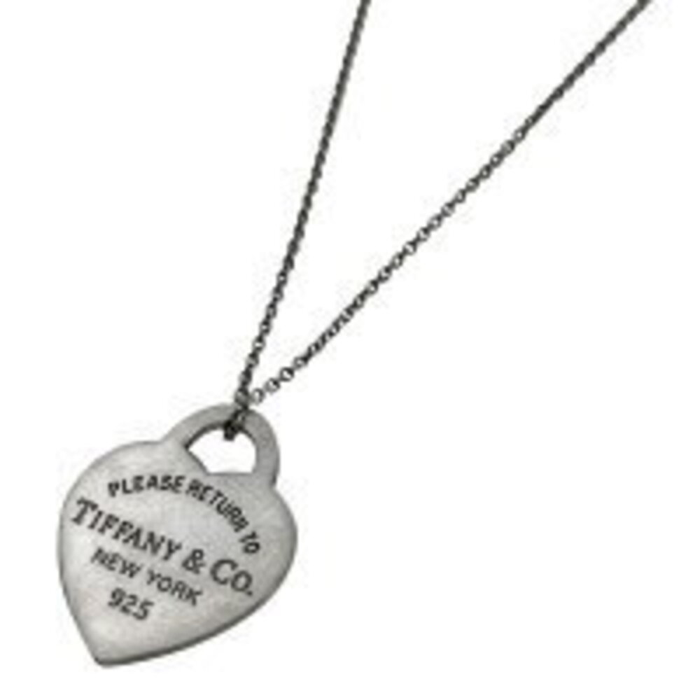 Tiffany Co to Necklace Heart Sterling Silver